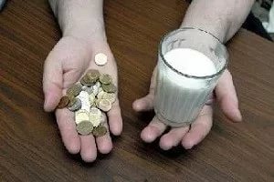 Замена молока денежной компенсацией
